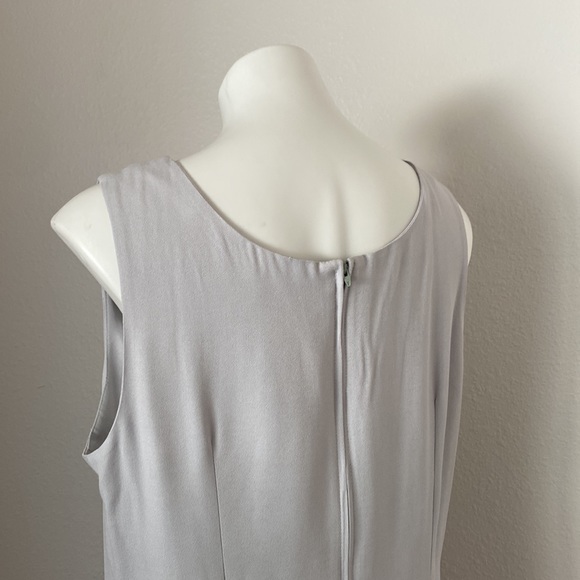 Vintage Wayne Diamond Design Maxi Dress Gray Size XL - Picture 3 of 7